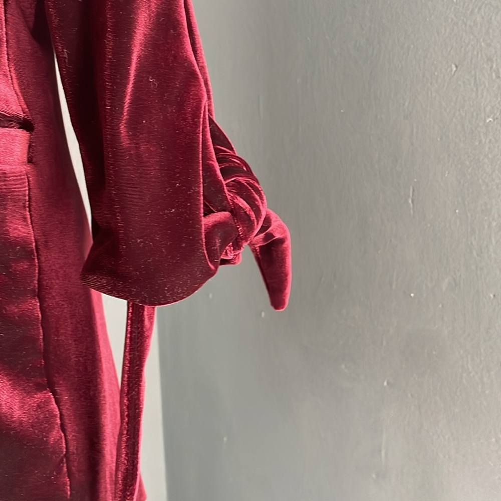 Renuar Burgundy Blazer - Picture 3 of 7